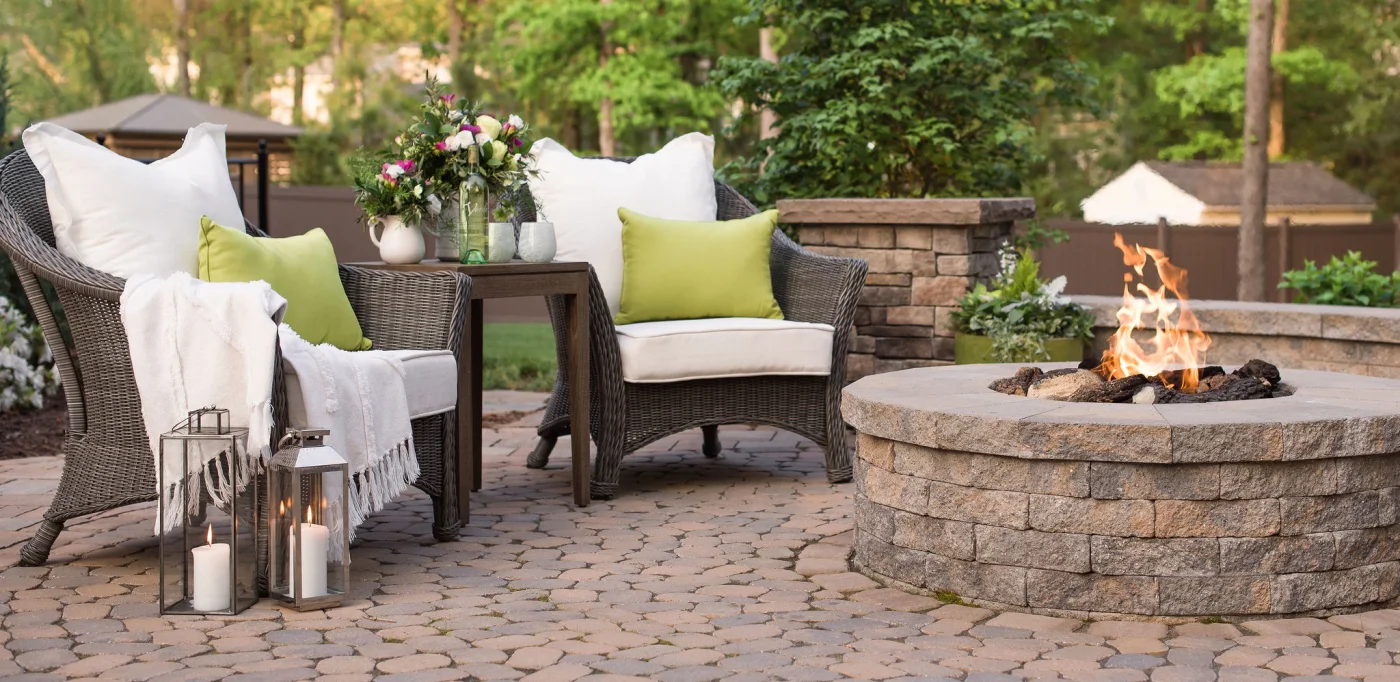 Gas vs. Wood Fire Features